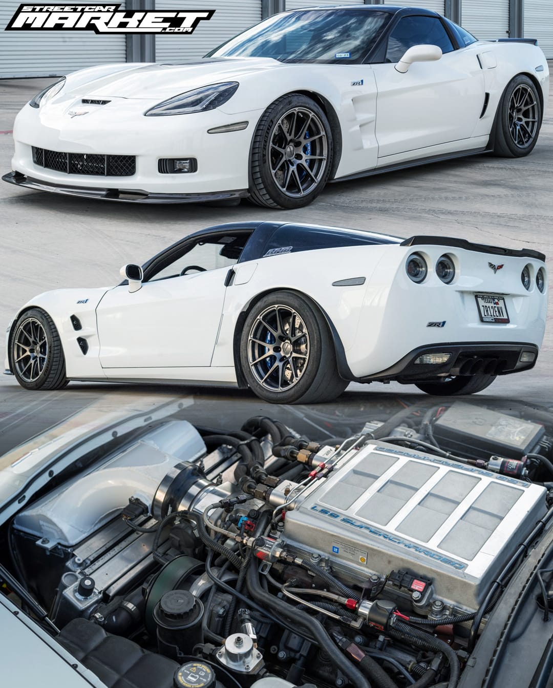 1225whp 2010 Chevrolet Corvette ZR1 3ZR