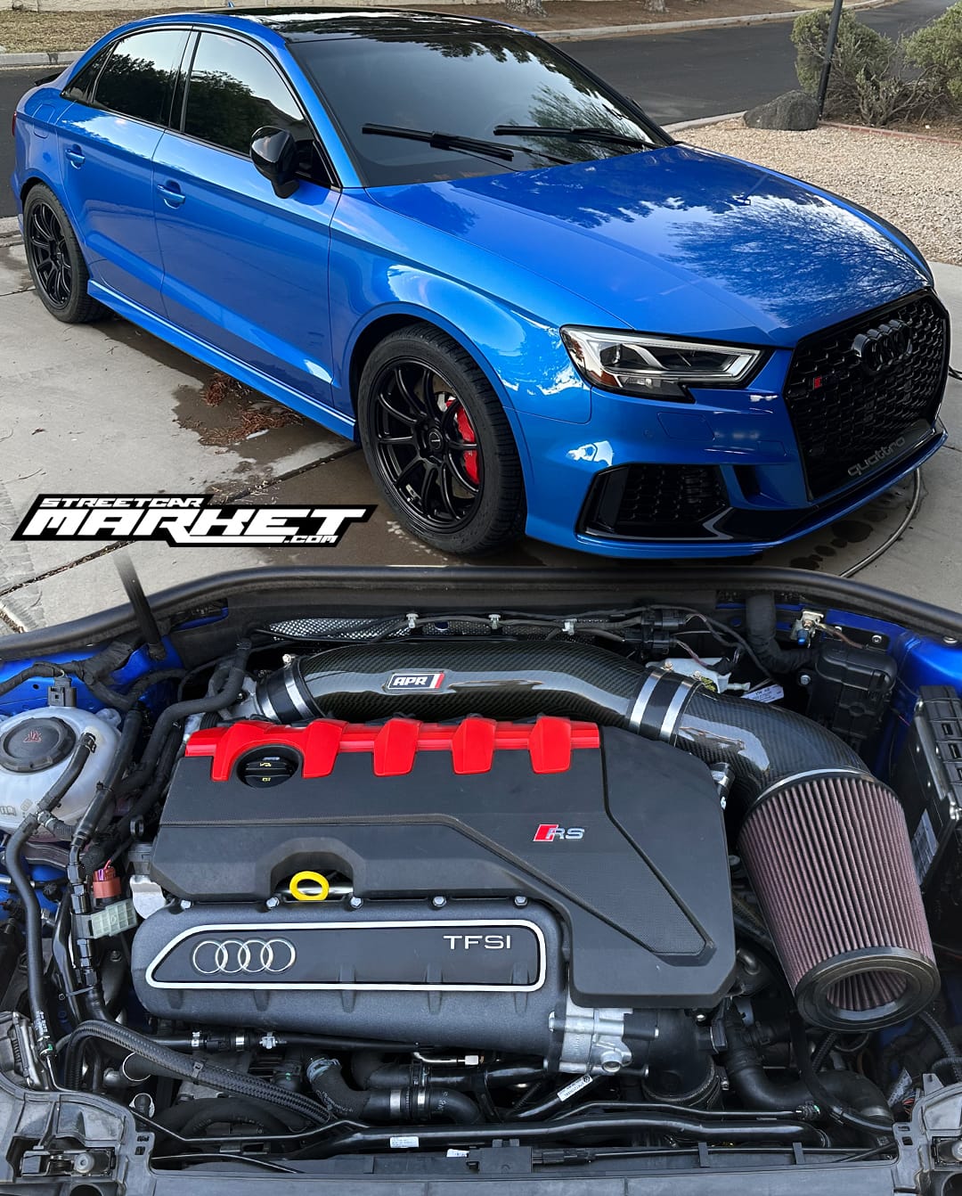 ~540whp 2018 Audi RS3