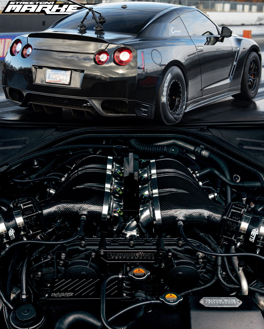1520whp 2013 Nissan GTR Black Edition