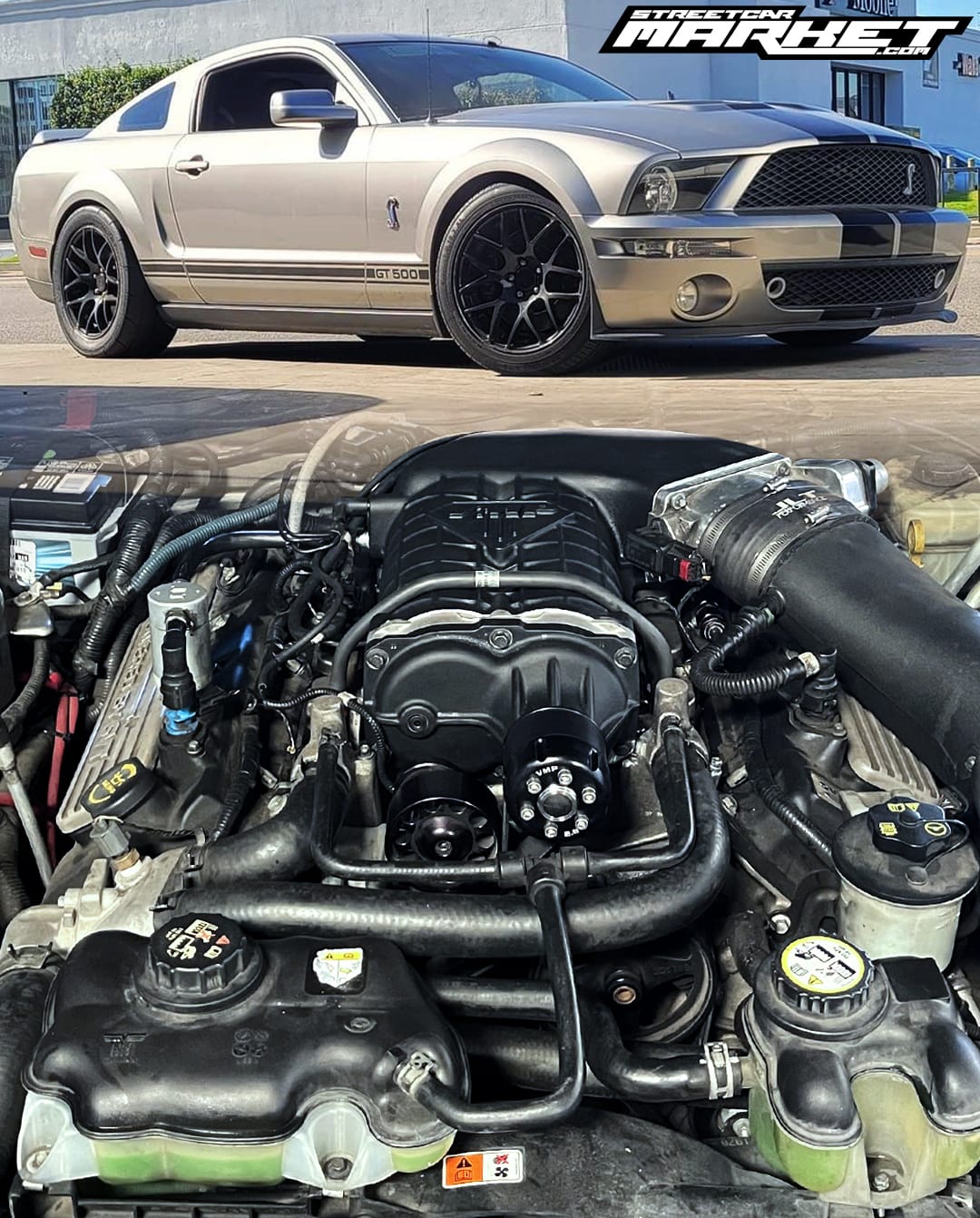 800+whp 2008 Ford Mustang Shelby GT500