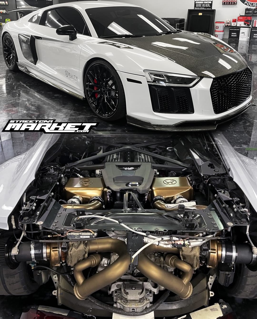 1250awhp 2017 Audi R8