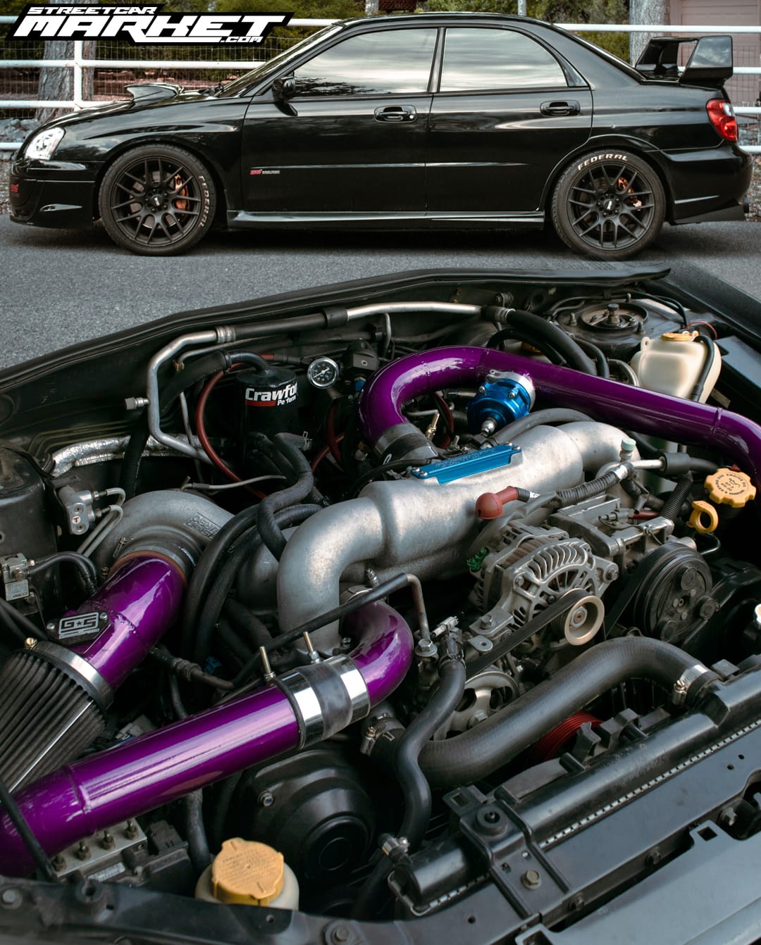 556awhp 2005 Subaru Impreza WRX STI