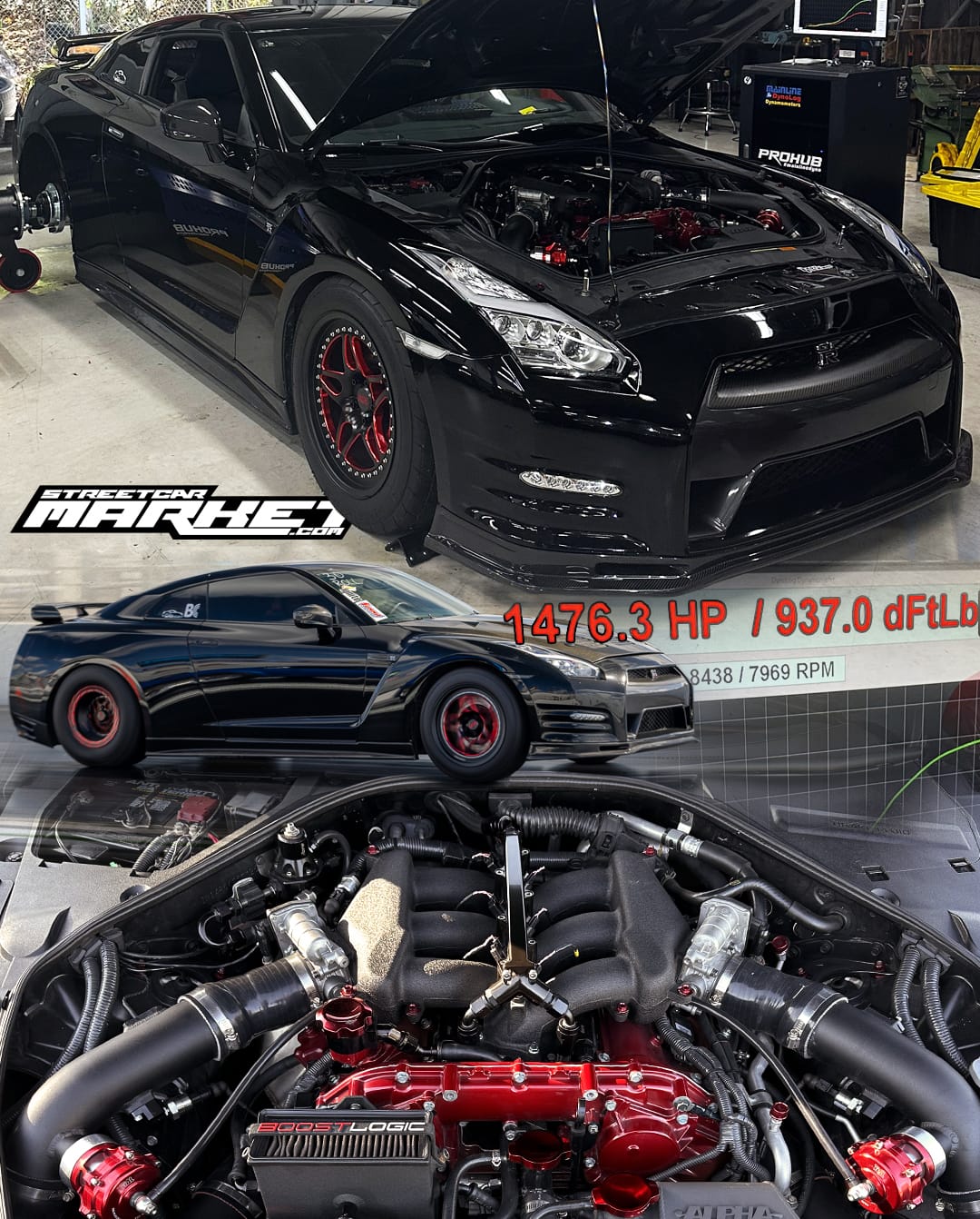 1487whp 2009 Nissan GTR