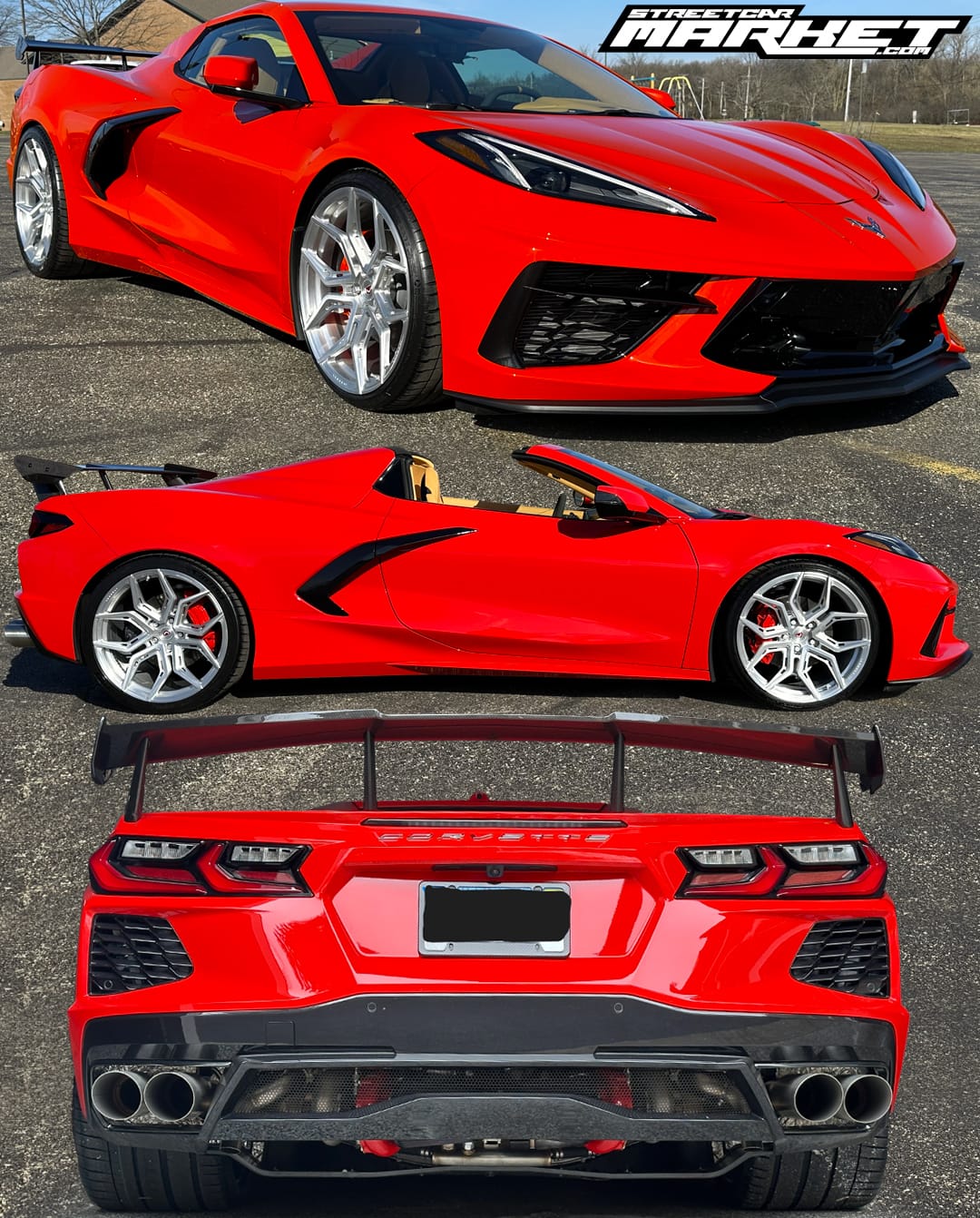 676whp 2023 Chevrolet Corvette Stingray Convertible 3LT