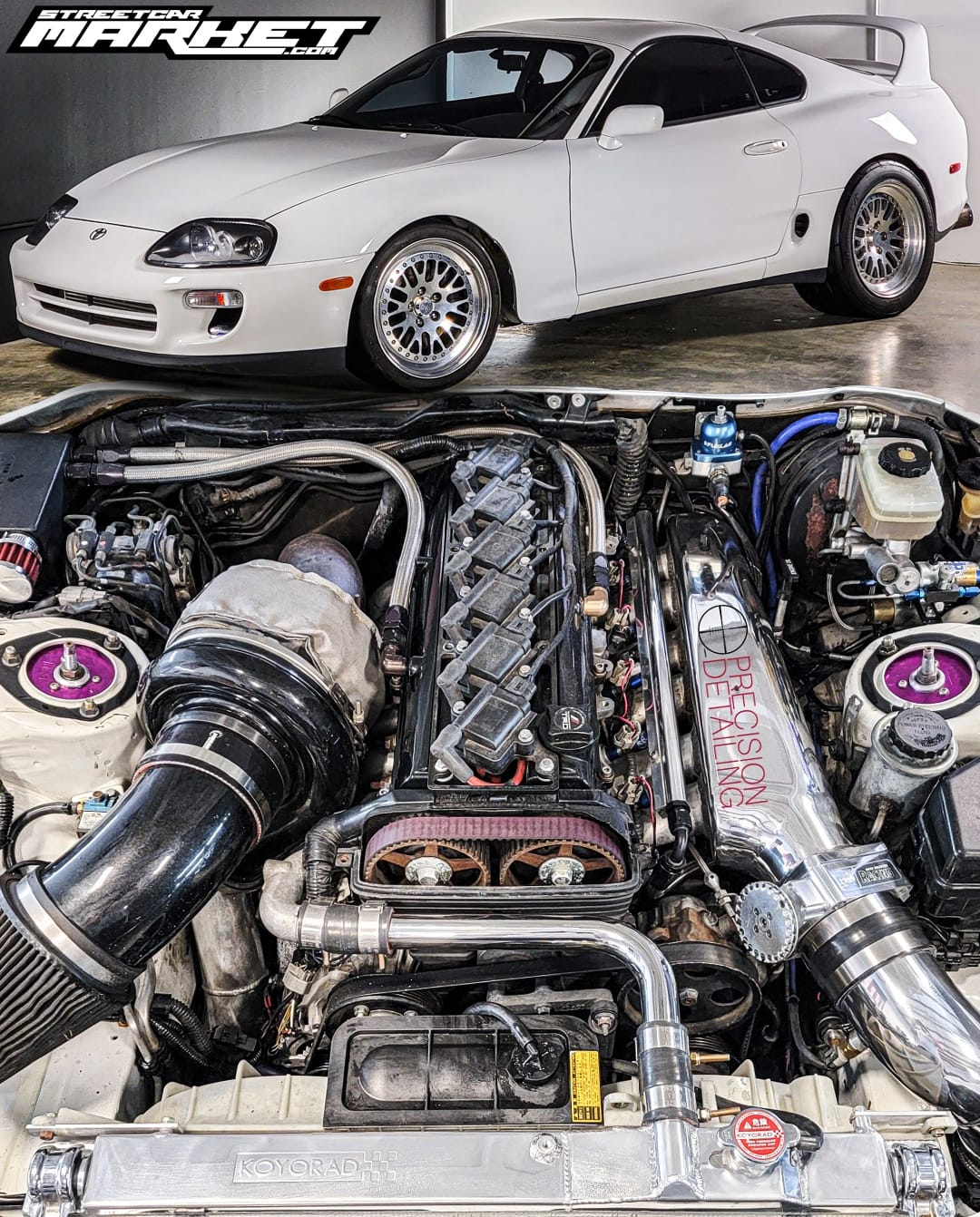 818whp 1994 Toyota Supra Turbo