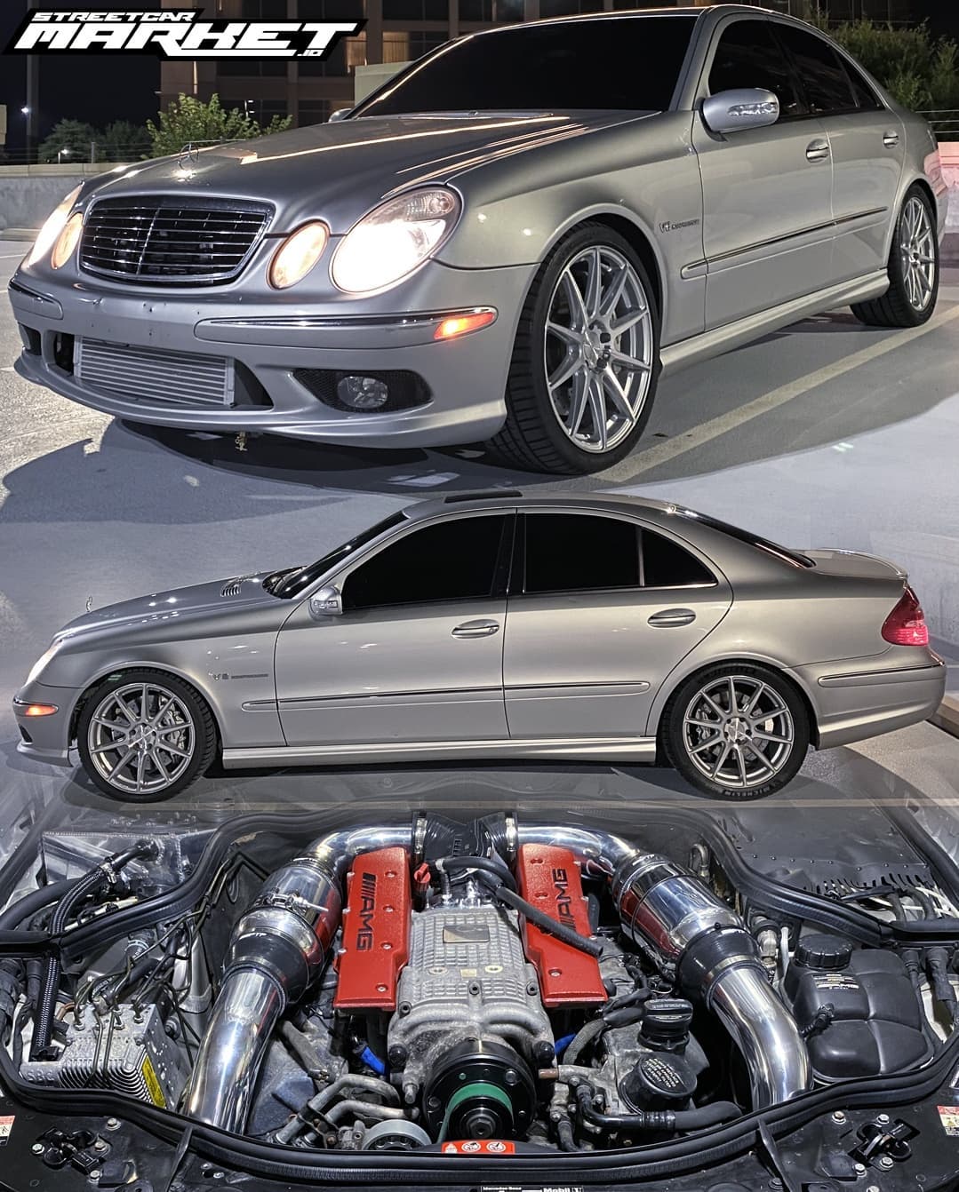 504whp 2005 Mercedes-Benz E55 AMG