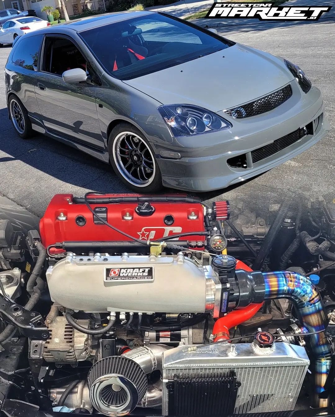 410whp 2005 Honda Civic Si Hatchback