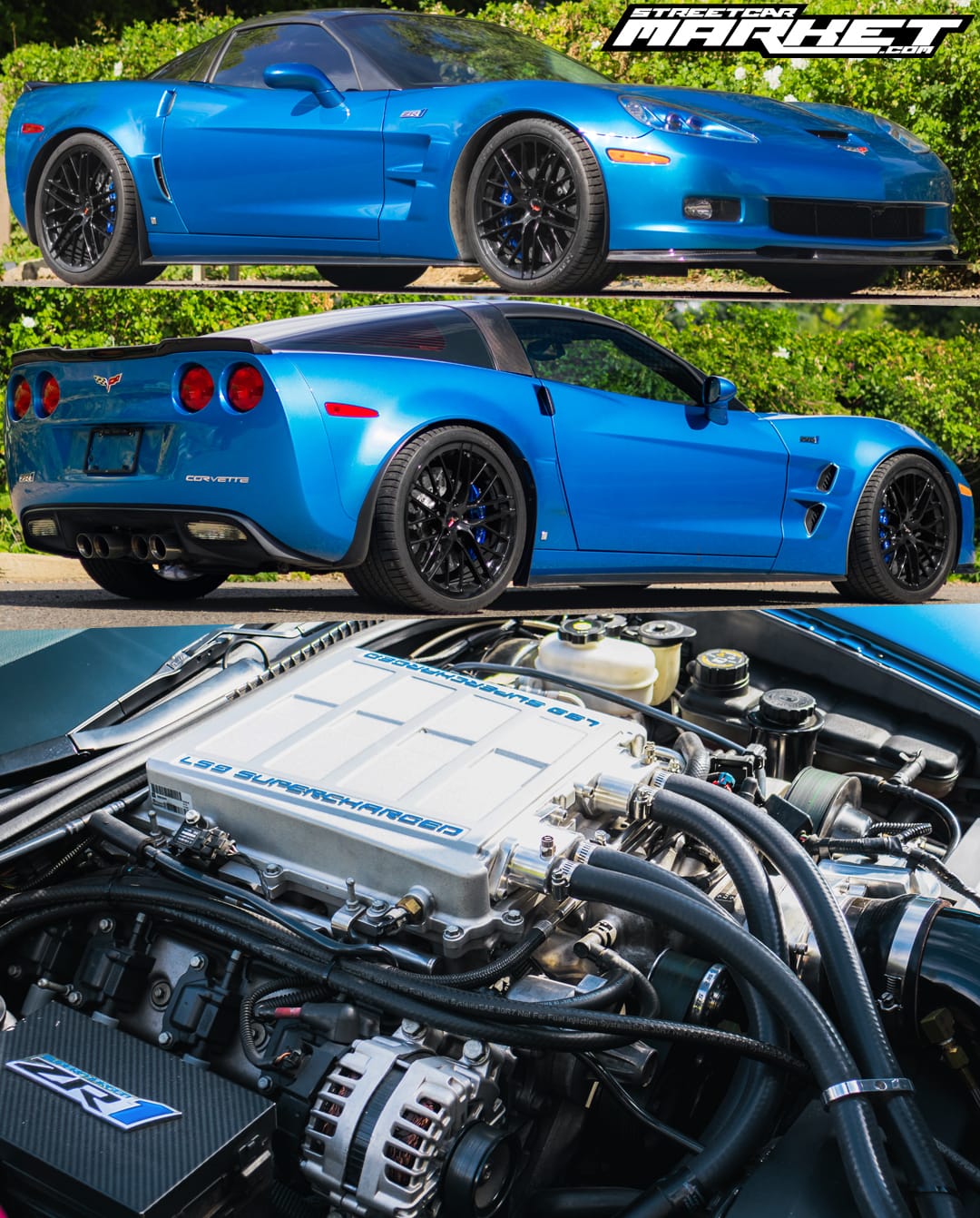 840whp 2009 Chevrolet Corvette ZR1 3ZR