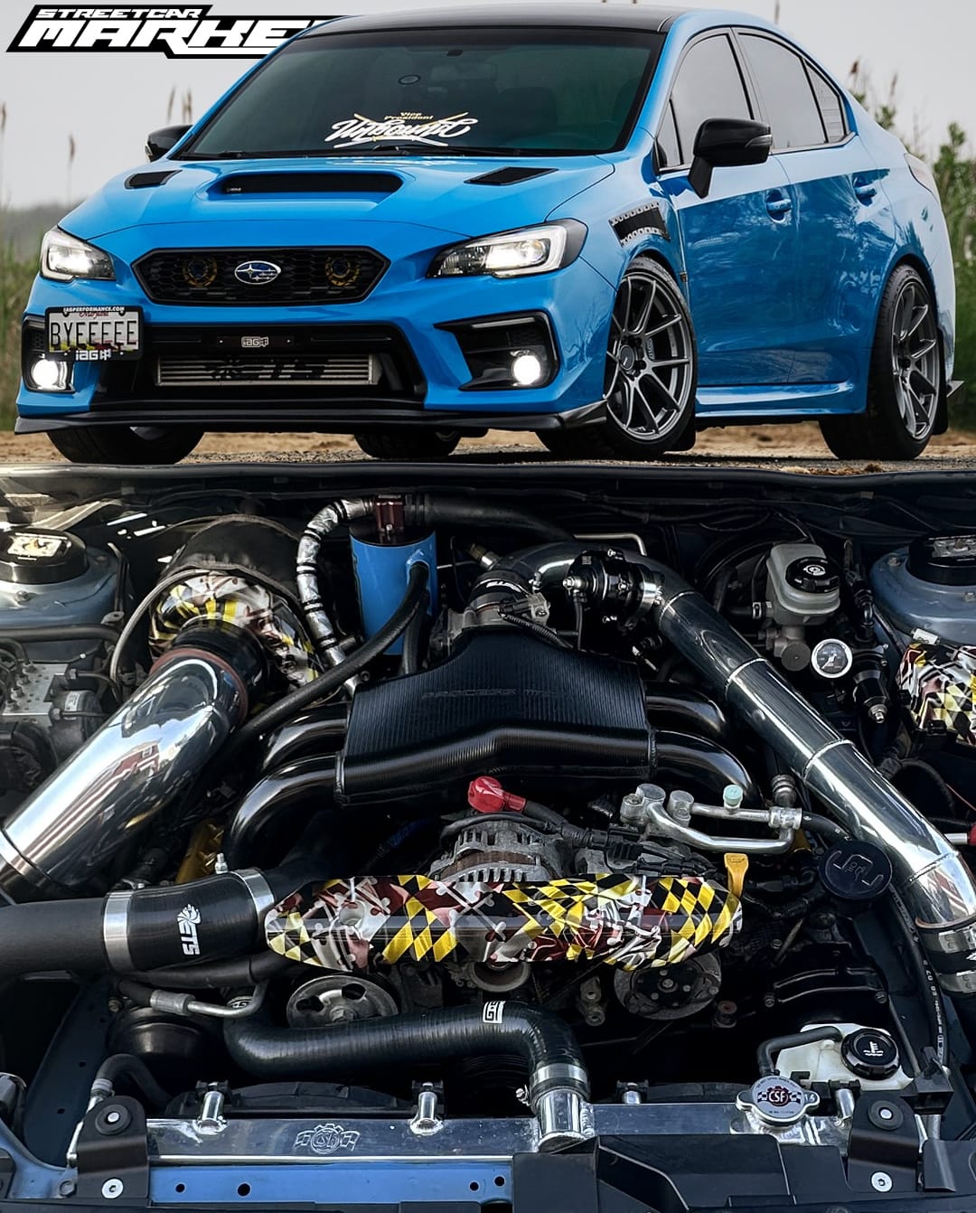 824whp 2016 Subaru WRX STI Series.HyperBlue