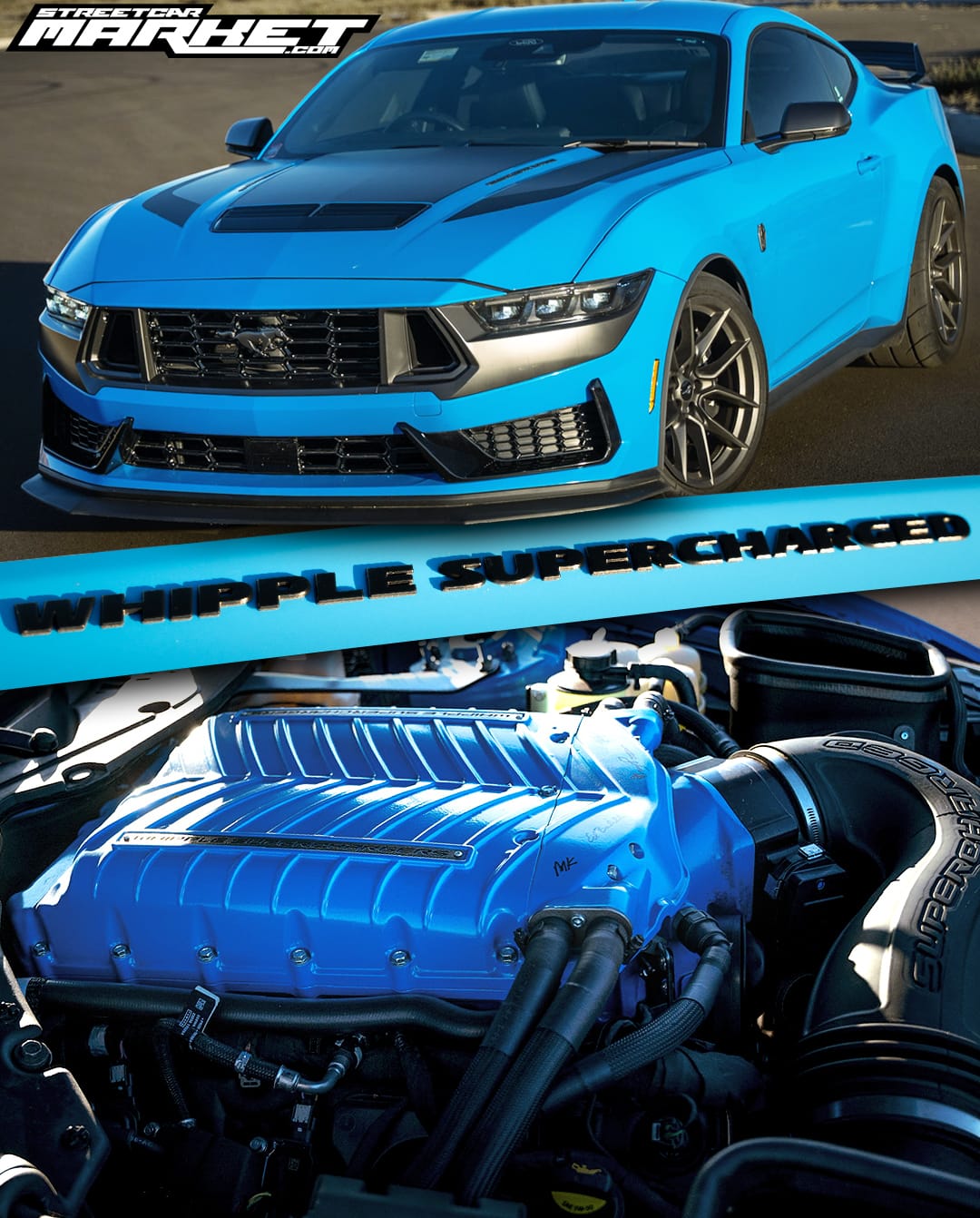 958whp 2024 Ford Mustang Dark Horse