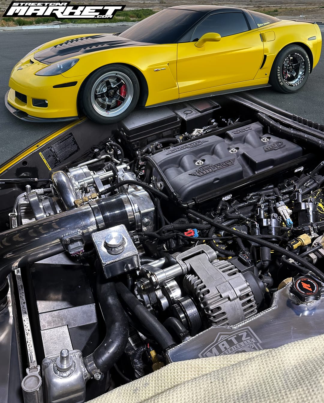 1141whp 2008 Chevrolet Corvette Z06 1LZ