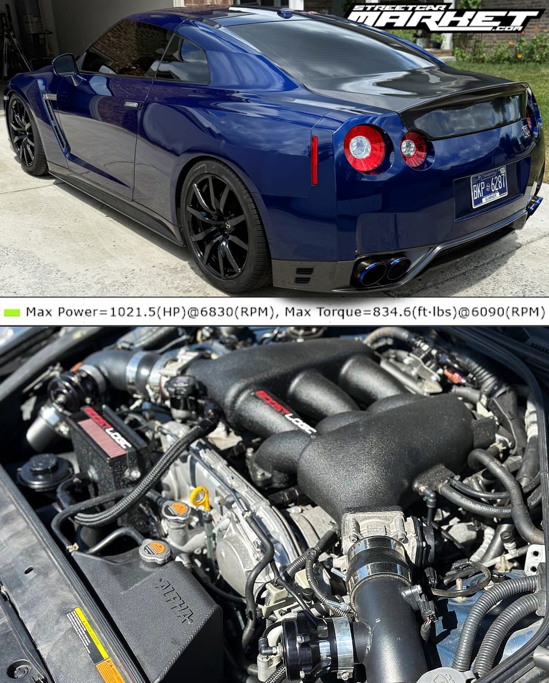 1021whp 2013 Nissan GTR