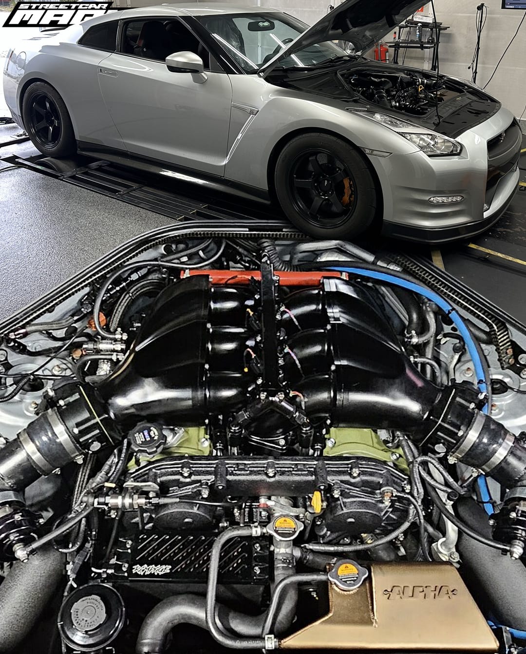 1640awhp 2015 Nissan GT-R Black Edition